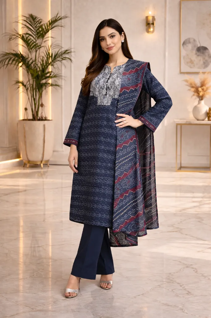 Elegant woman in traditional attire.webp