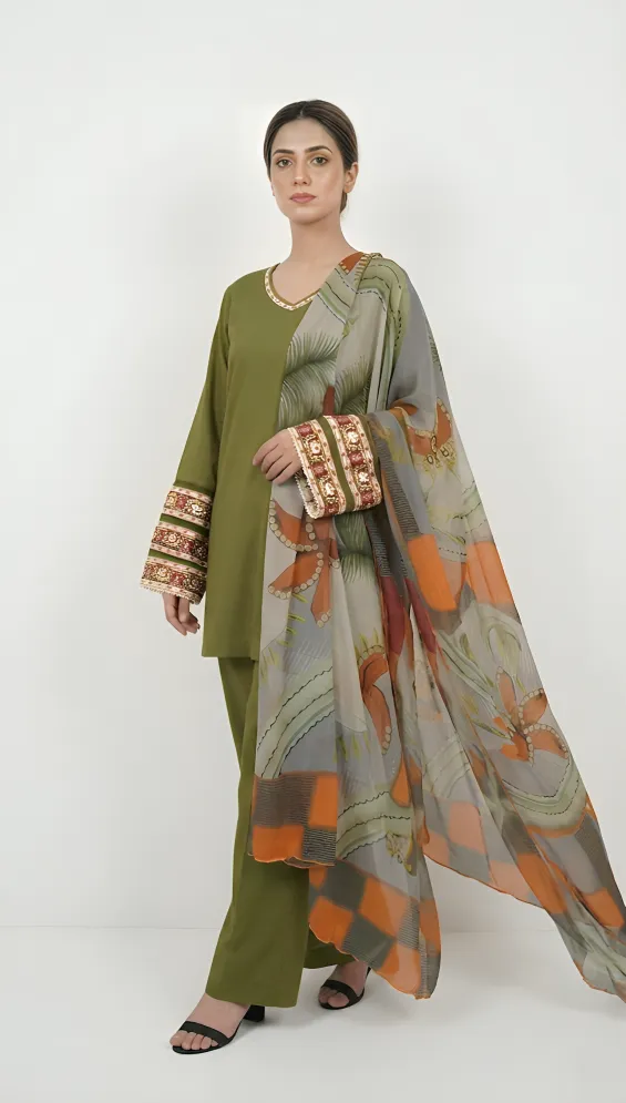 Kashmiri Olive (3 PC)