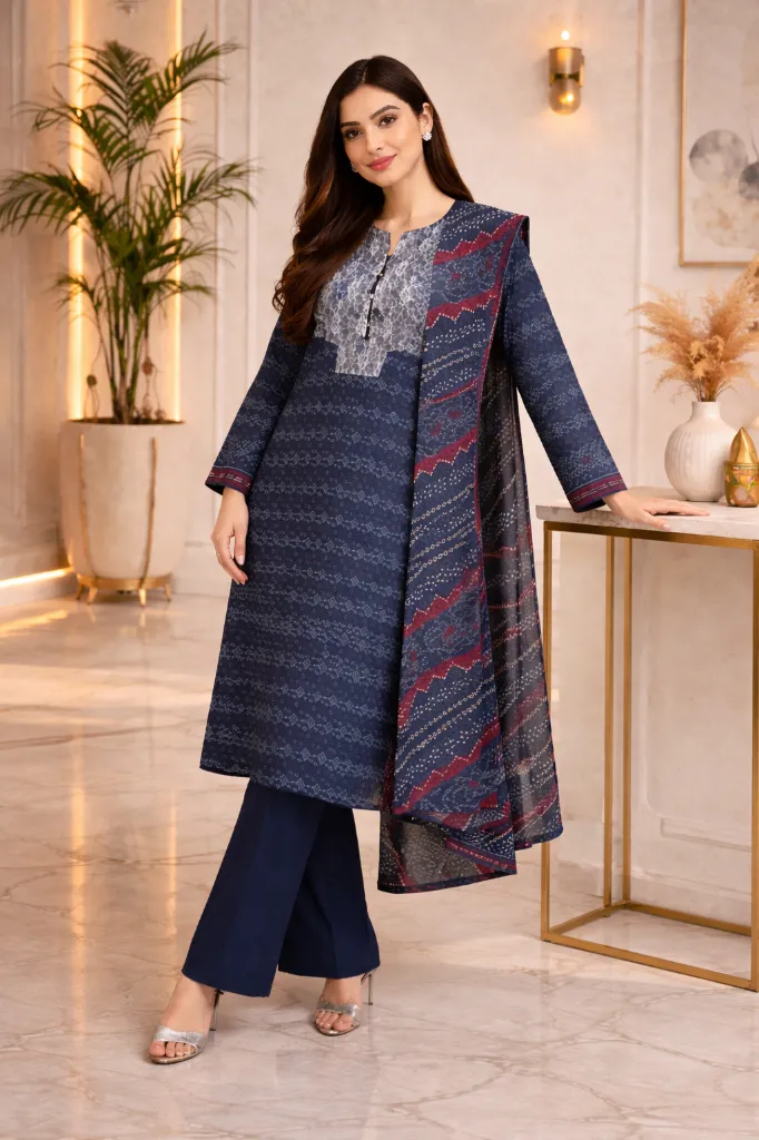 Indigo Charm (3 PC) (S)